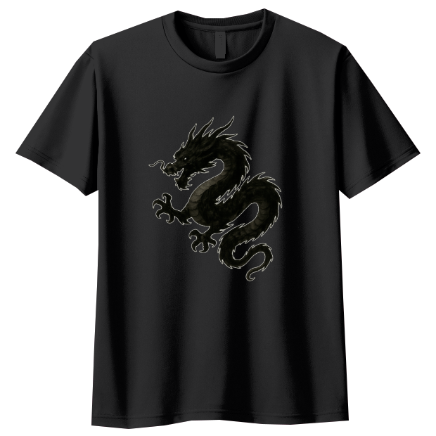 竜神様Tシャツ / nojima