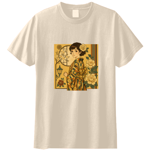 レトロTシャツ / nyako