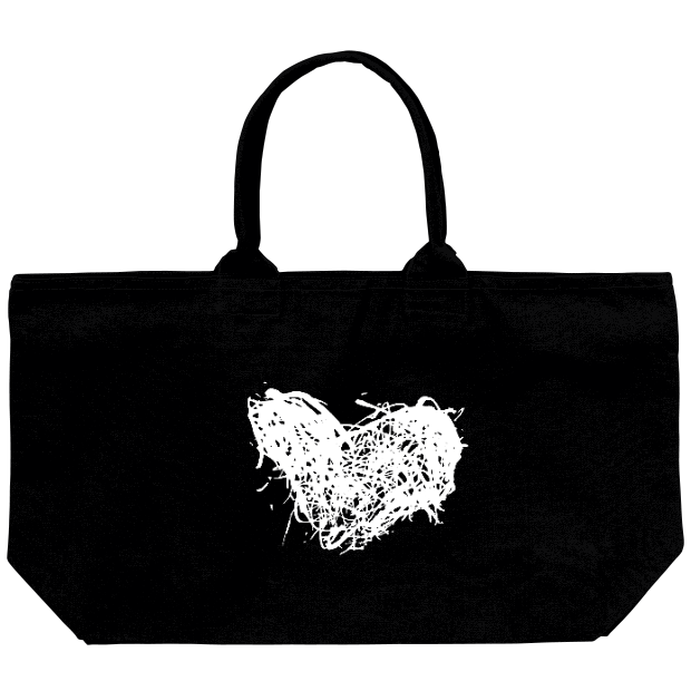 ハートトート（ホワイトバージョン） / tasclabo