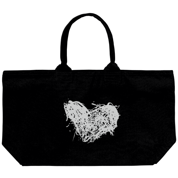 ハートトート（グレーバージョン） / tasclabo